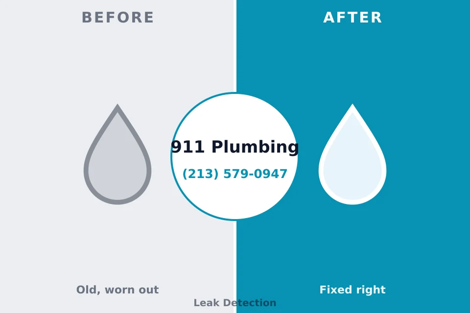 Before and after: plumbing company Fairlawn, OH